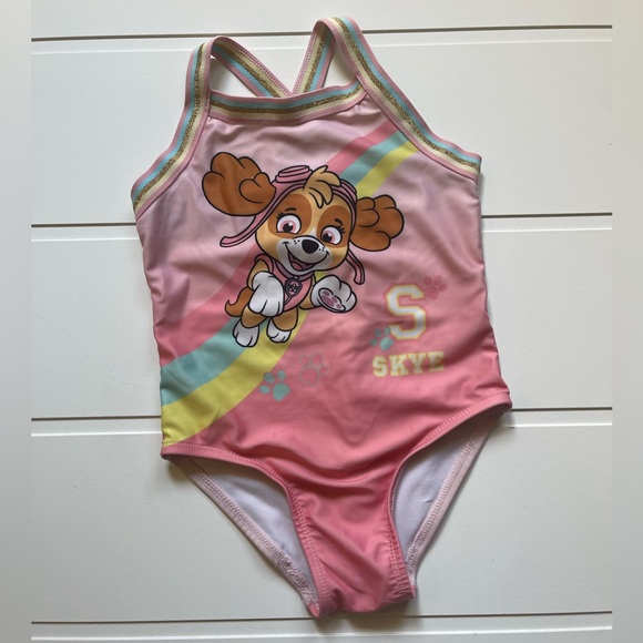 4/$20 Paw Patrol 4T skye swimsuit - Picture 1 of 5